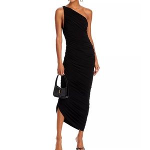 Norma Kamali Diana Gown - medium, black, NWT